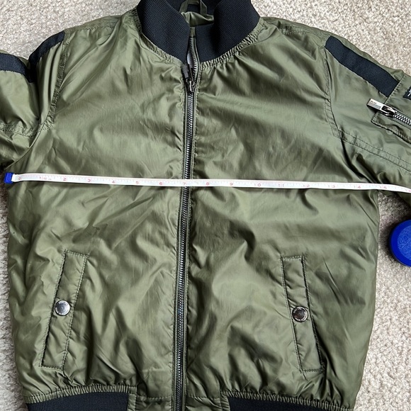 Kids Zara Bomber Jacket sz 7 - Picture 5 of 6
